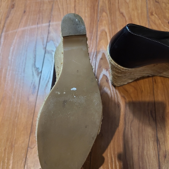 Steve Madden peep toe Esptidells leather upper - Picture 6 of 6